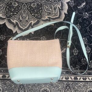 Izzy & Ali Stylish mint and Beige Women's Bag